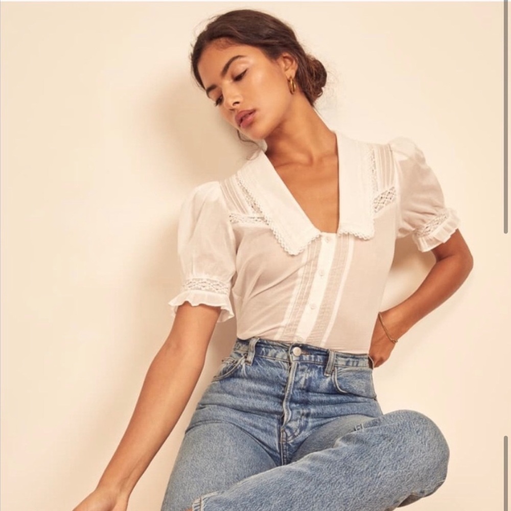 Reformation Hara Blouse